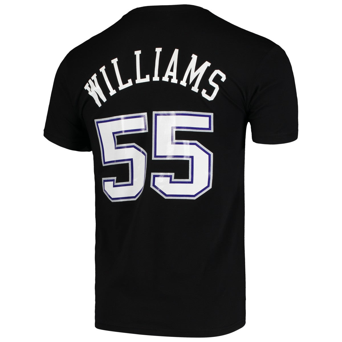 NBA Jason Williams Sacramento Kings Hardwood Classics Team Name & Number T-Shirt