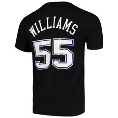 NBA Jason Williams Sacramento Kings Hardwood Classics Team Name & Number T-Shirt