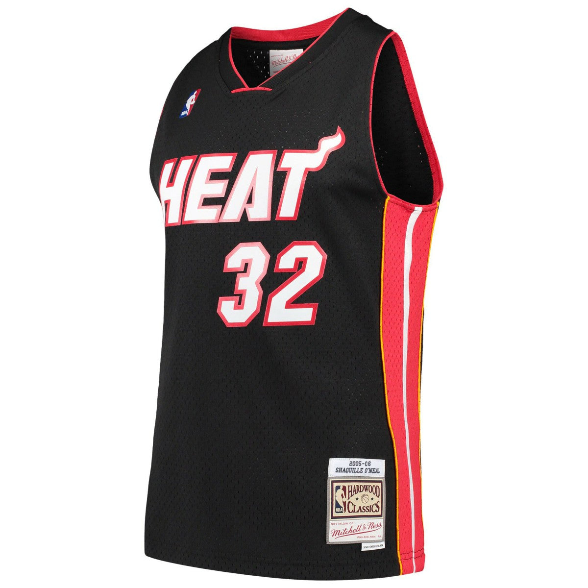 NBA Shaquille O'Neal Miami Heat Hardwood Classics Swingman Jersey