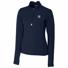MLB New York Yankees Cutter & Buck Women's Traverse Half-Zip Pullover Jacket