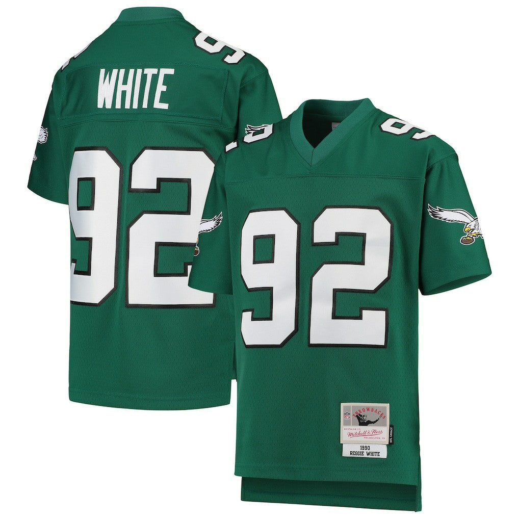 Reggie White  Youth 1990 Legacy Retired Player Jersey - Philadelphia Eagles