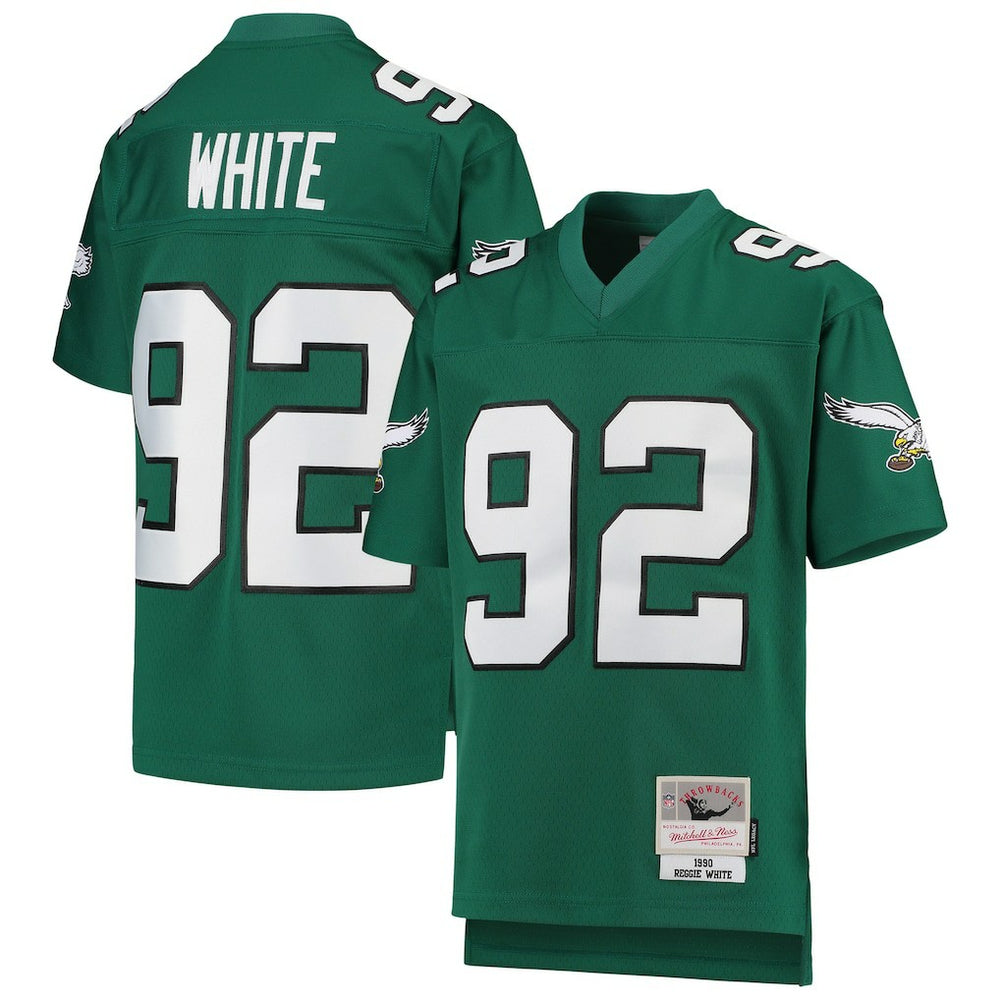 Reggie White  Youth 1990 Legacy Retired Player Jersey - Philadelphia Eagles