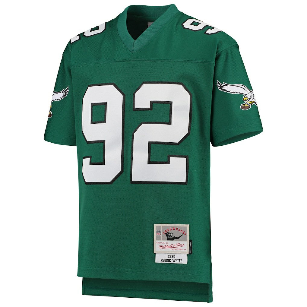 Reggie White  Youth 1990 Legacy Retired Player Jersey - Philadelphia Eagles