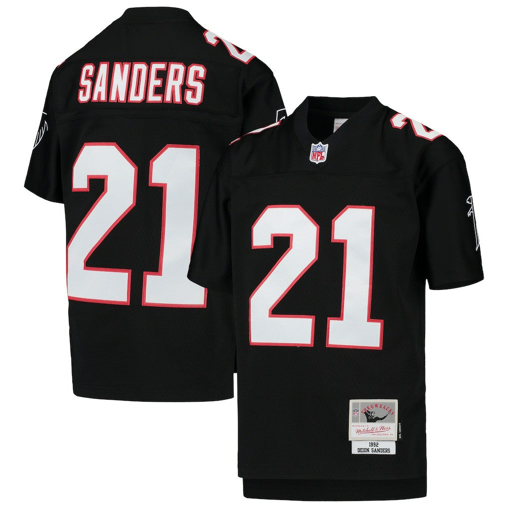 Deion Sanders  Youth 1992 Legacy Retired Player Jersey - Atlanta Falcons