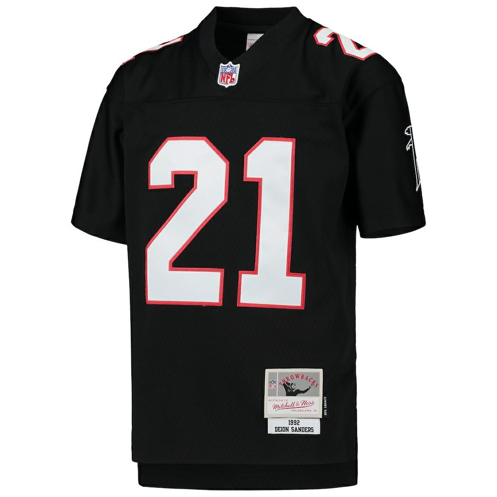 Deion Sanders  Youth 1992 Legacy Retired Player Jersey - Atlanta Falcons
