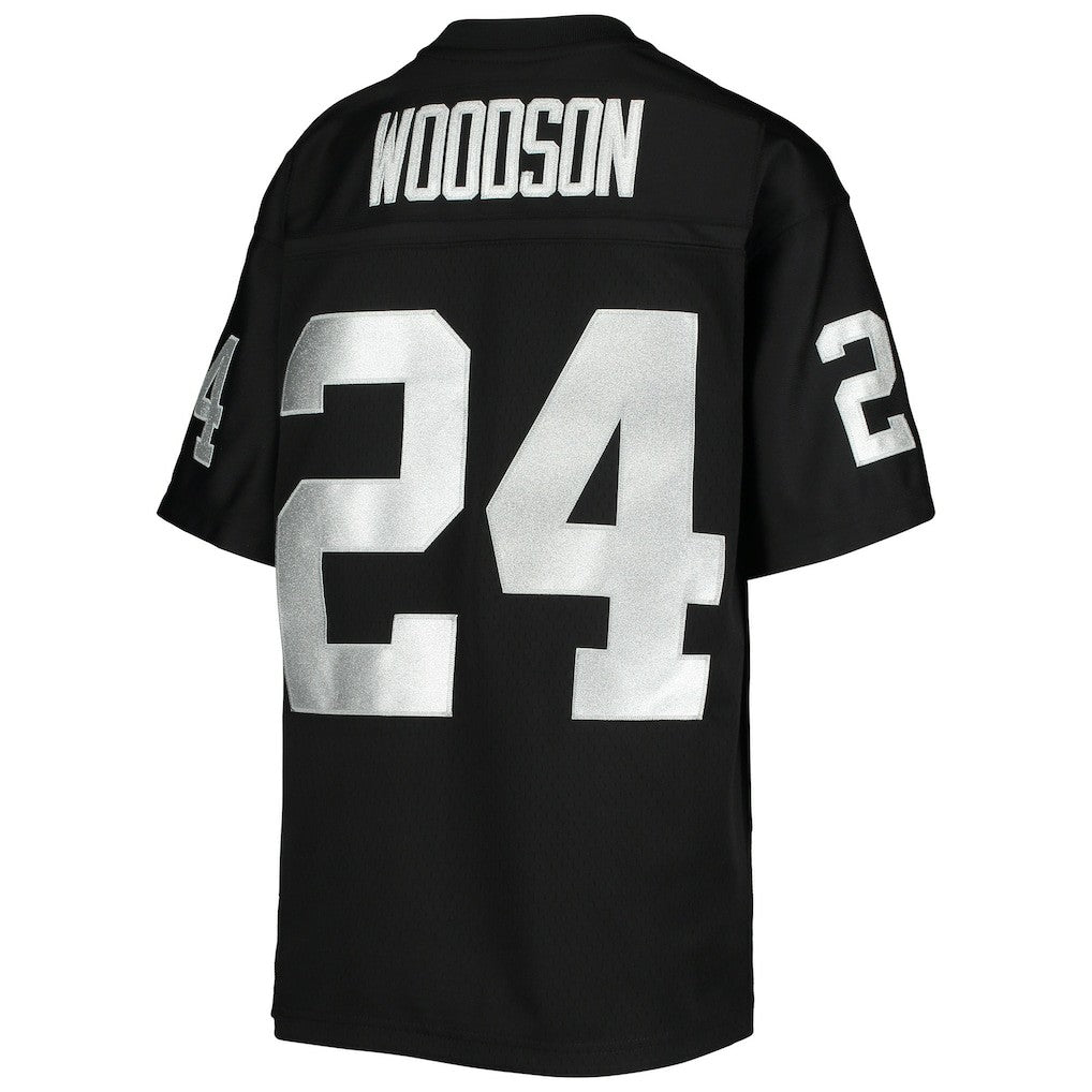 Charles Woodson  Youth 1998 Legacy Retired Player Jersey - Las Vegas Raiders