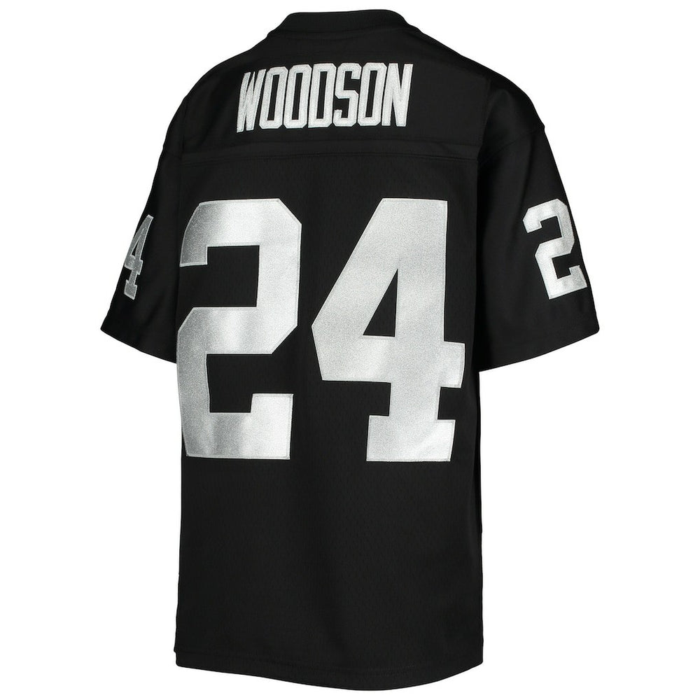 Charles Woodson  Youth 1998 Legacy Retired Player Jersey - Las Vegas Raiders