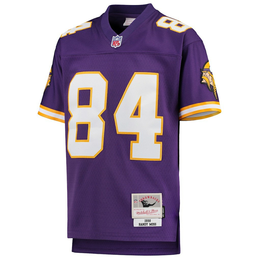 Randy Moss  Youth 1998 Legacy Retired Player Jersey - Minnesota Vikings