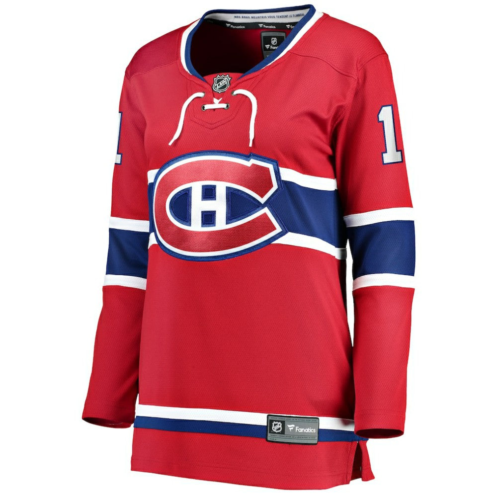 NHL Red Brendan Gallagher Montreal Canadiens Fanatics Women's Home Breakaway Player Jersey