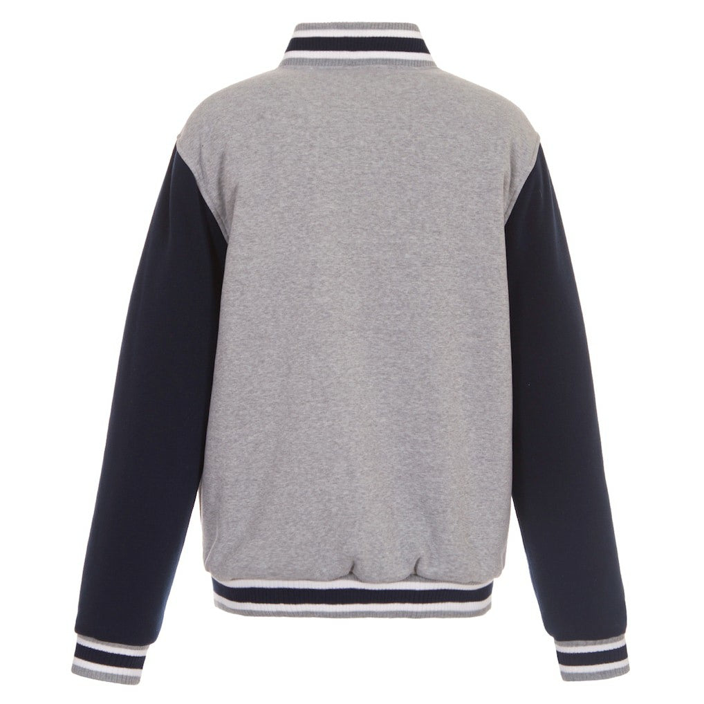 JH Design Reversible Two Tone Fleece Jacket - Dallas Cowboys