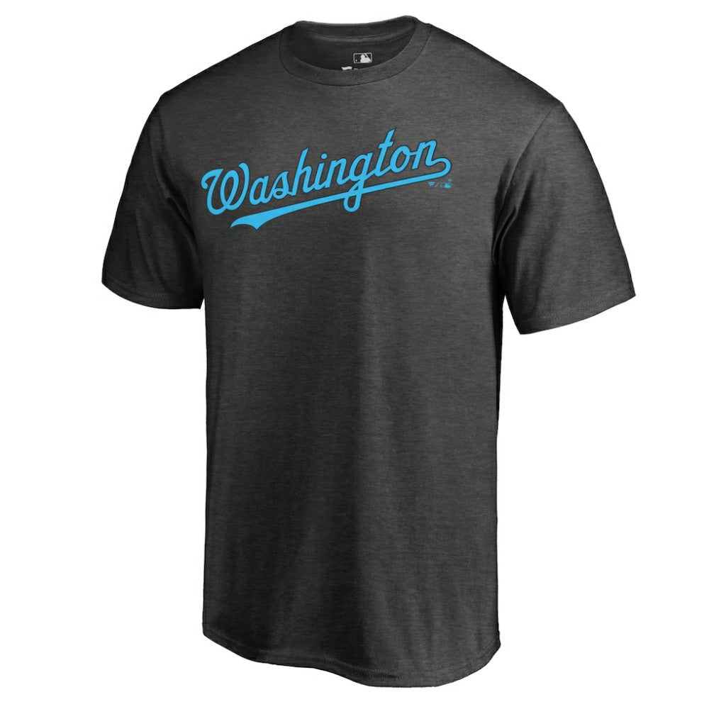 MLB Washington Nationals Blue Wordmark T-Shirt