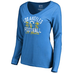 Women's Hometown Collection LA Football Long Sleeve T-Shirt - Los Angeles Chargers