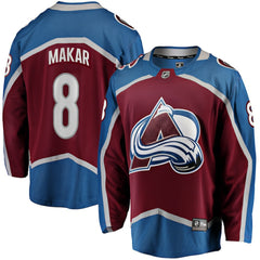 NHL Maroon Cale Makar Colorado Avalanche Fanatics Home Breakaway Player Jersey