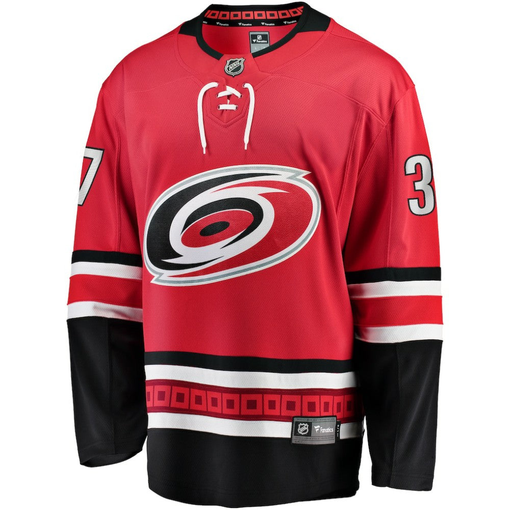 NHL Red Andrei Svechnikov Carolina Hurricanes Fanatics Alternate Breakaway Player Jersey