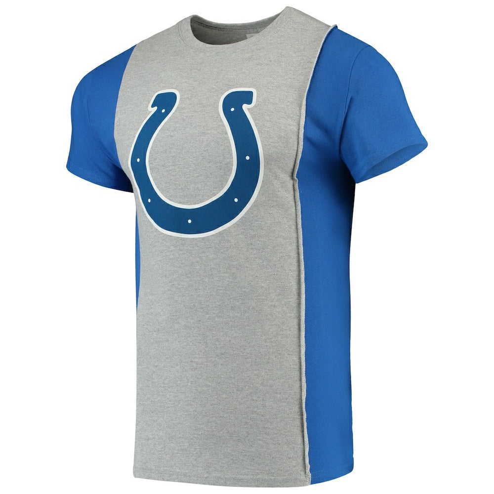 Refried Apparel Sustainable Upcycled Split T-Shirt - Indianapolis Colts