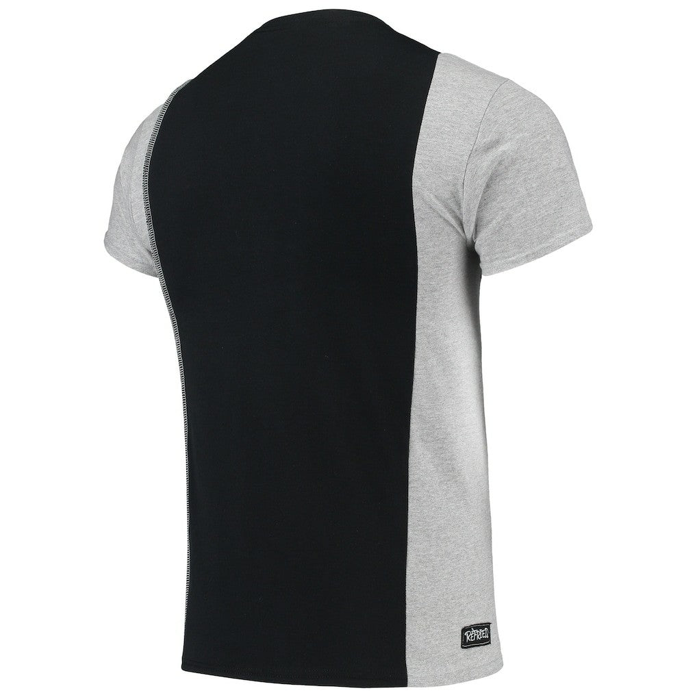 Refried Apparel Sustainable Upcycled Split T-Shirt - New Orleans Saints