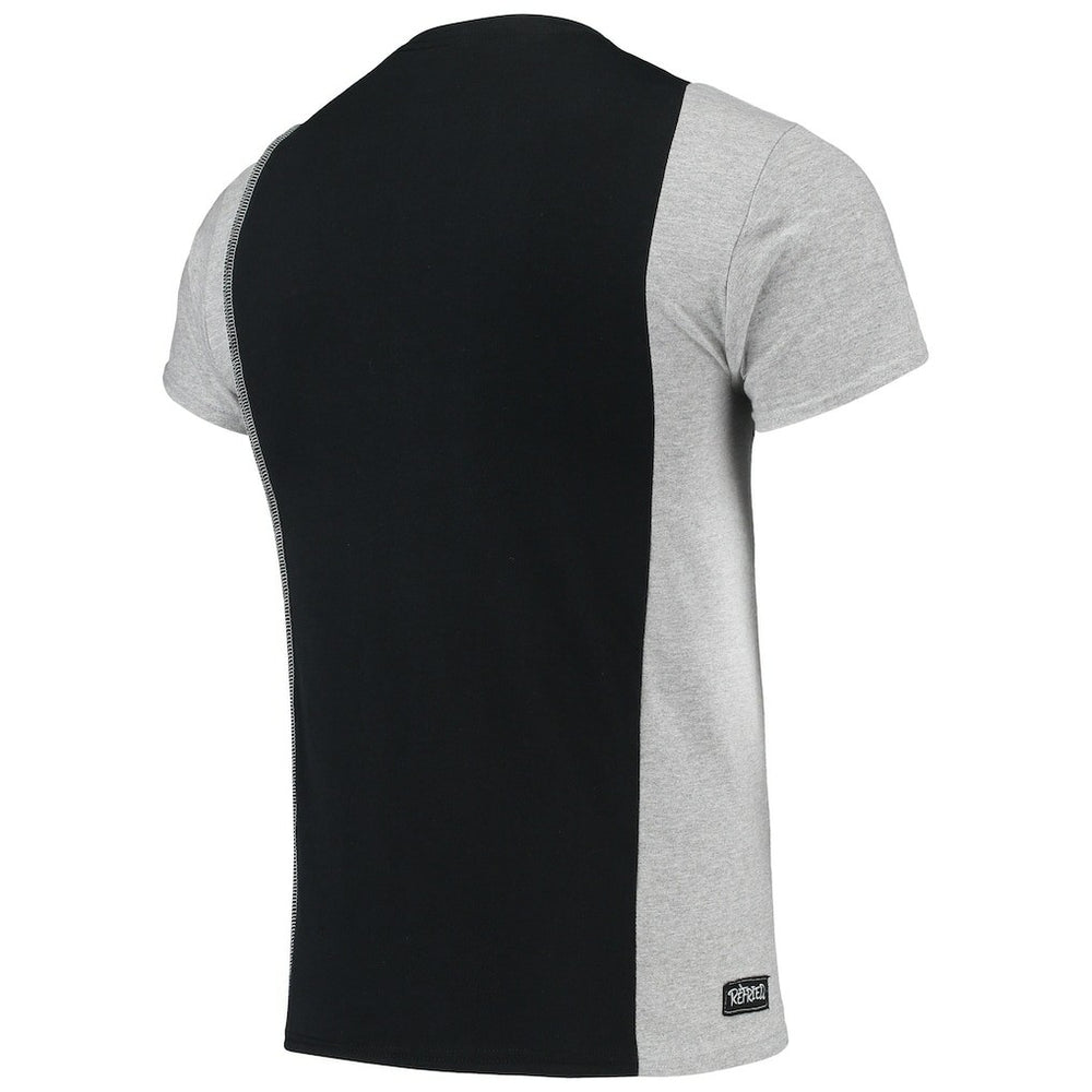 Refried Apparel Sustainable Upcycled Split T-Shirt - New Orleans Saints