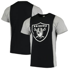 Refried Apparel Sustainable Upcycled Split T-Shirt - Las Vegas Raiders