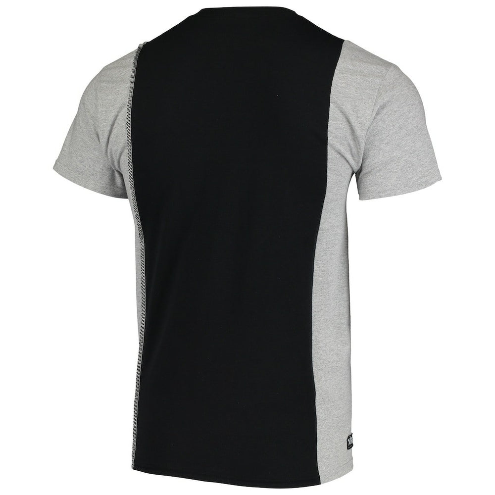 Refried Apparel Sustainable Upcycled Split T-Shirt - Las Vegas Raiders