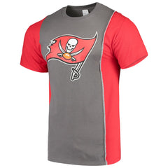 Refried Apparel Sustainable Upcycled Split T-Shirt - Tampa Bay Buccaneers