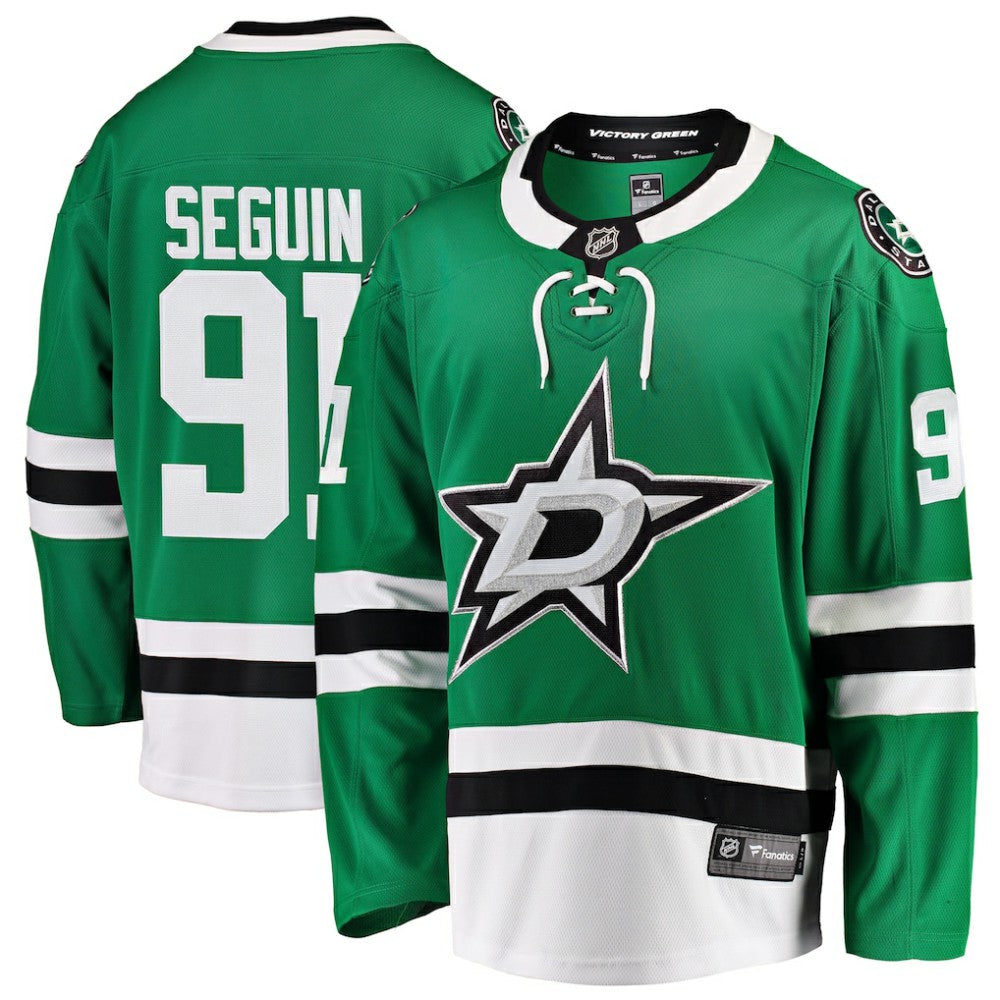 NHL Kelly Green Tyler Seguin Dallas Stars Fanatics Breakaway Home Jersey
