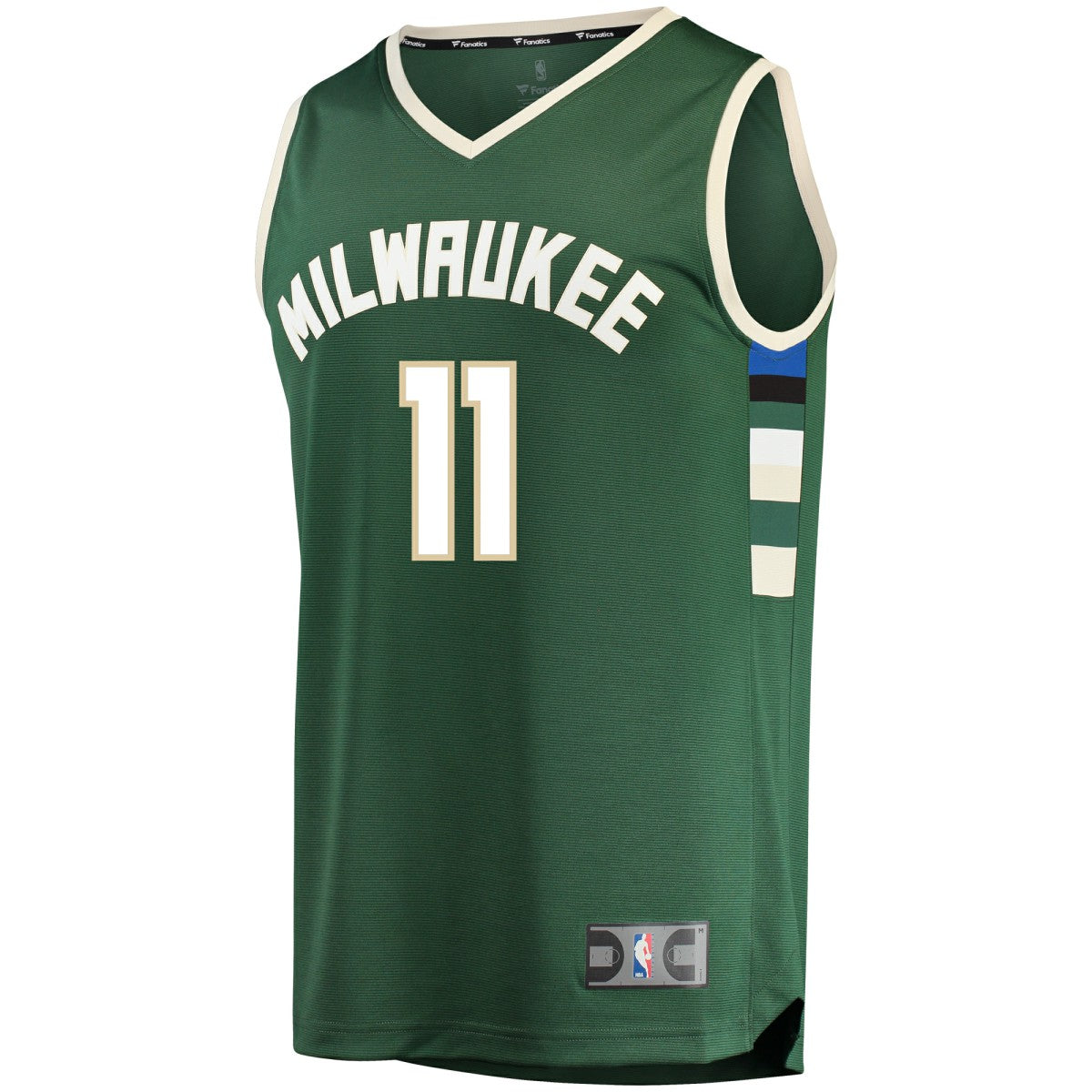 NBA Brook Lopez Milwaukee Bucks Fast Break Replica Player Jersey Green