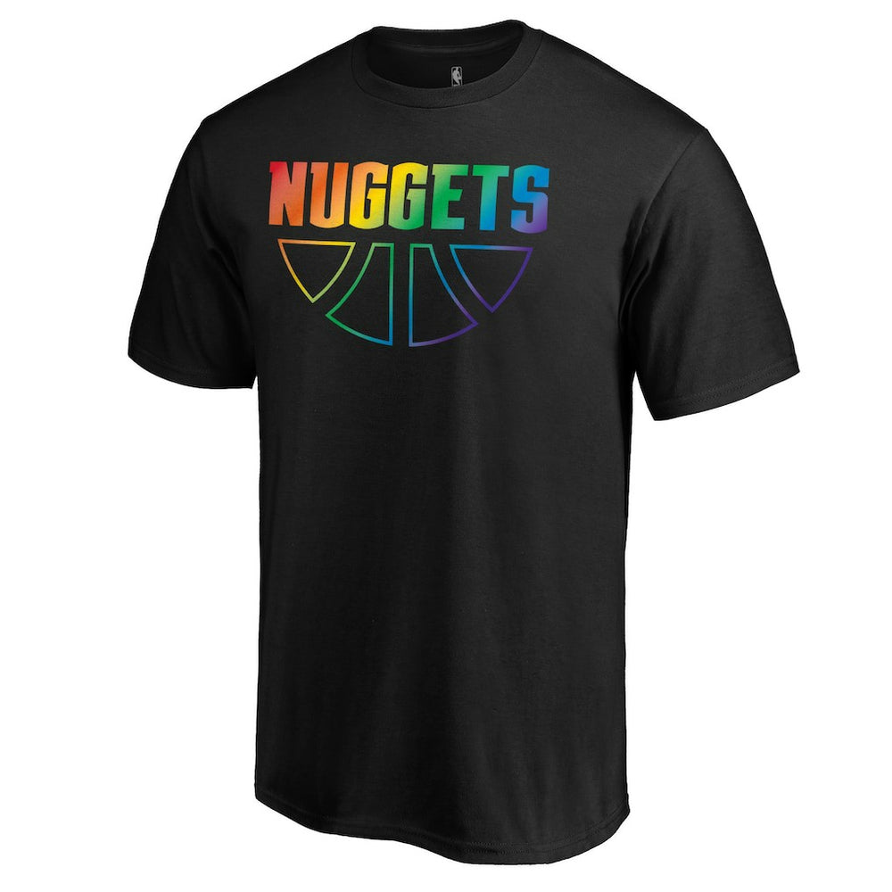 NBA Denver Nuggets Team Pride Wordmark T-Shirt sale