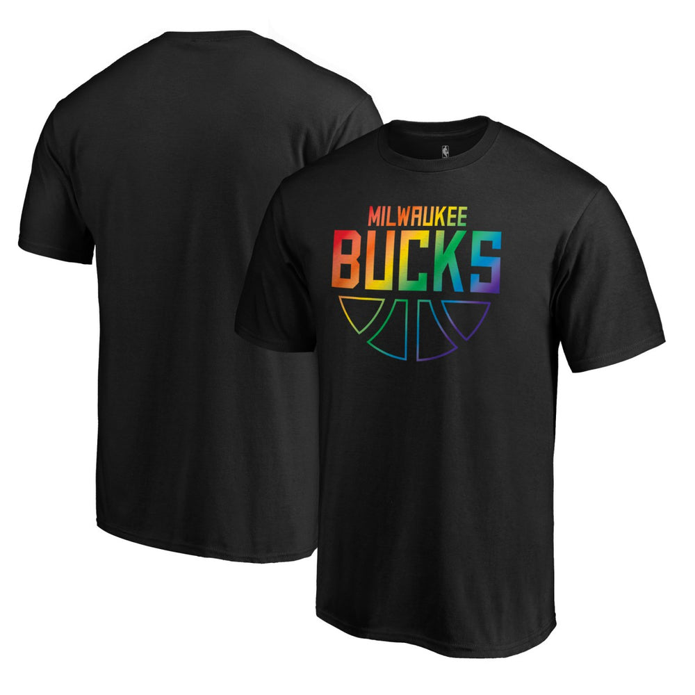 NBA Milwaukee Bucks Team Pride Wordmark T-Shirt