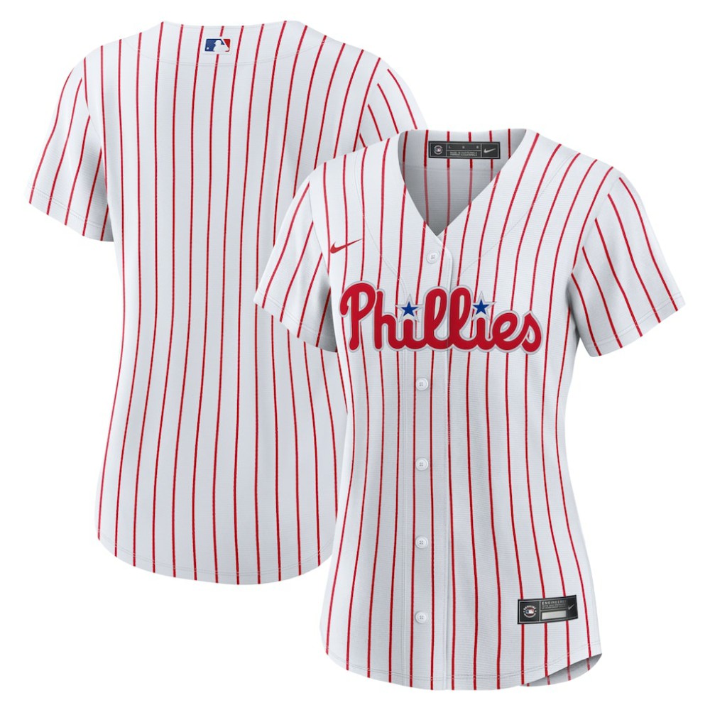 MLB Philadelphia Phillies Nike Women's Home Replica Team Jersey