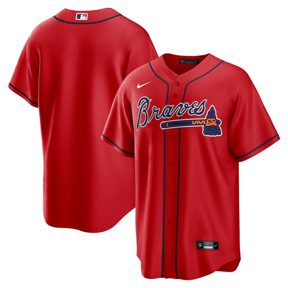 MLB Atlanta Braves Nike Alternate Replica Team Jersey