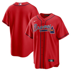 MLB Atlanta Braves Nike Alternate Replica Team Jersey