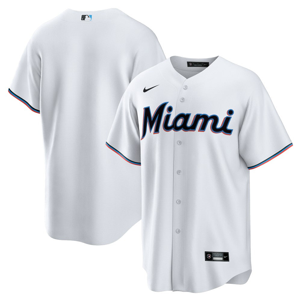 MLB Miami Marlins Nike Home Replica Team Jersey