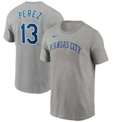 MLB Salvador Perez Kansas City Royals Nike Name & Number T-Shirt