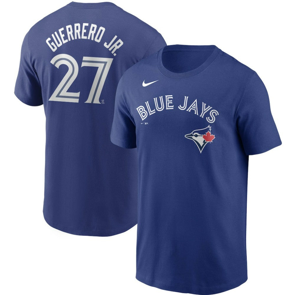 MLB Vladimir Guerrero Jr. Toronto Blue Jays Nike Name & Number T-Shirt