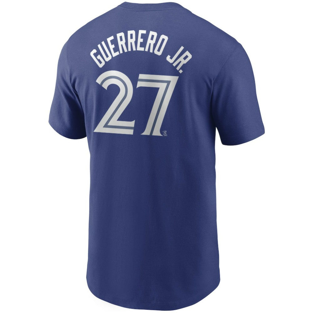 MLB Vladimir Guerrero Jr. Toronto Blue Jays Nike Name & Number T-Shirt