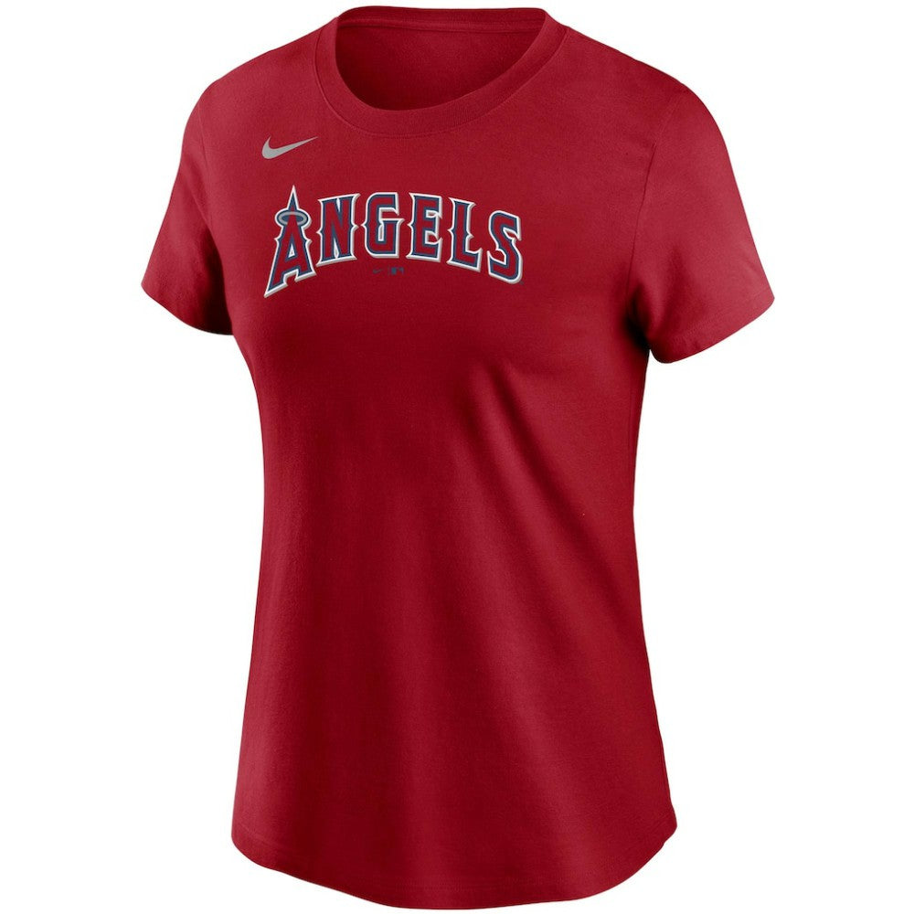 MLB Mike Trout Los Angeles Angels Nike Women's Name & Number T-Shirt