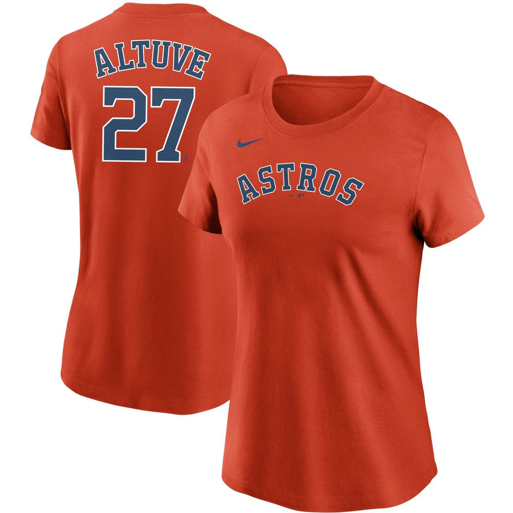 MLB Jose Altuve Houston Astros Nike Women's Name & Number T-Shirt