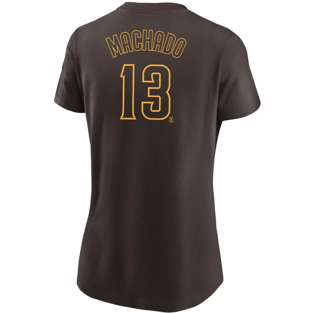 MLB Manny Machado San Diego Padres Nike Women's Name & Number T-Shirt