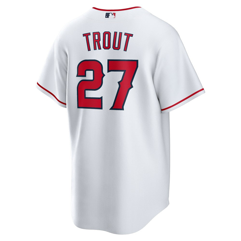 MLB Mike Trout Los Angeles Angels Nike Home Replica Player Name Jersey