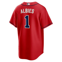 MLB Ozzie Albies Atlanta Braves Nike Alternate 2 Replica Jersey