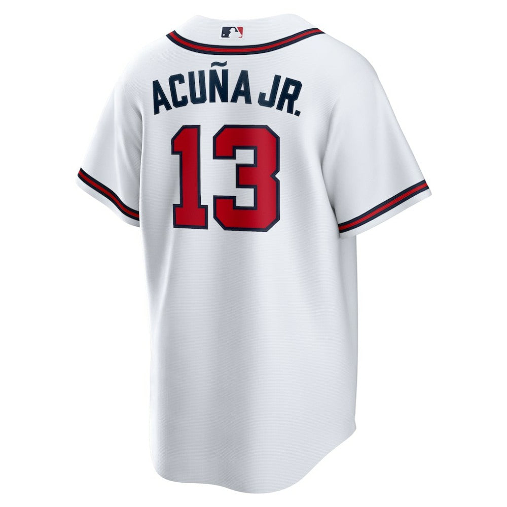 MLB Ronald Acuna Jr. Atlanta Braves Nike Home Replica Player Name Jersey