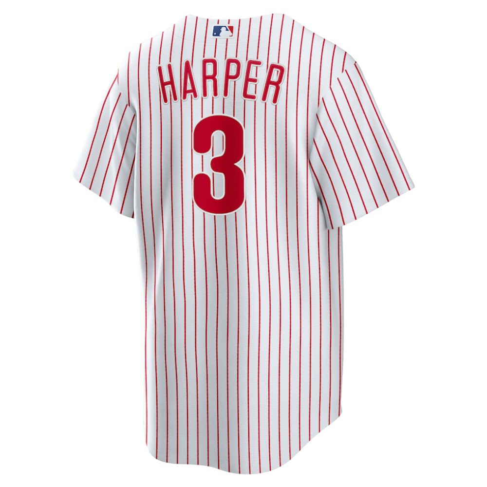 MLB Bryce Harper Philadelphia Phillies Nike Home Replica Player Name Jersey
