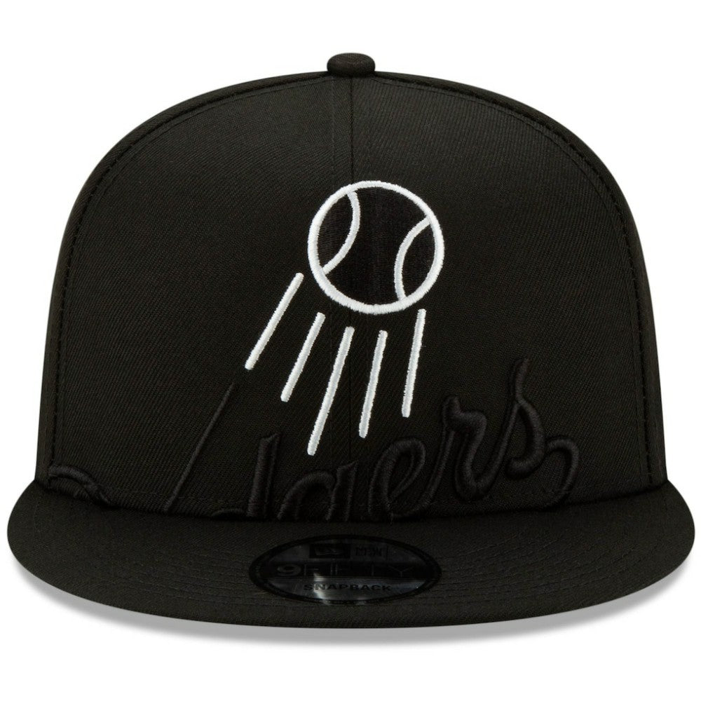 MLB Los Angeles Dodgers New Era Monochrome Logo Elements 9FIFTY Adjustable Snapback Hat
