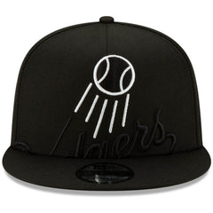 MLB Los Angeles Dodgers New Era Monochrome Logo Elements 9FIFTY Adjustable Snapback Hat