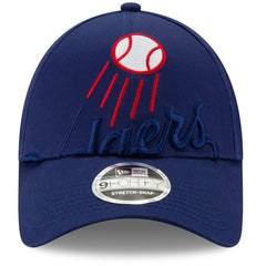 MLB Los Angeles Dodgers New Era Logo Elements Stretch Snapback 9FORTY Adjustable Hat