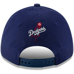 MLB Los Angeles Dodgers New Era Logo Elements Stretch Snapback 9FORTY Adjustable Hat