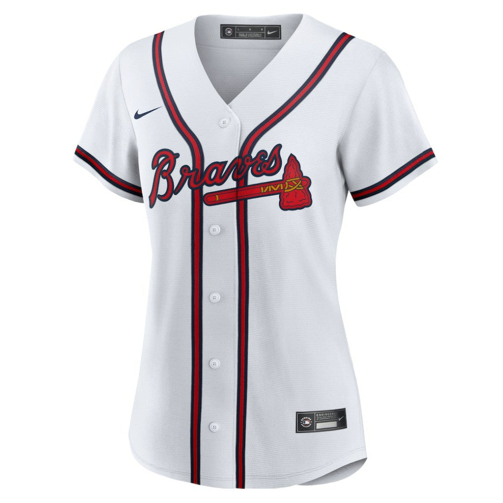MLB Ronald Acuna Jr. Atlanta Braves Nike Women's Home Replica Player Jersey