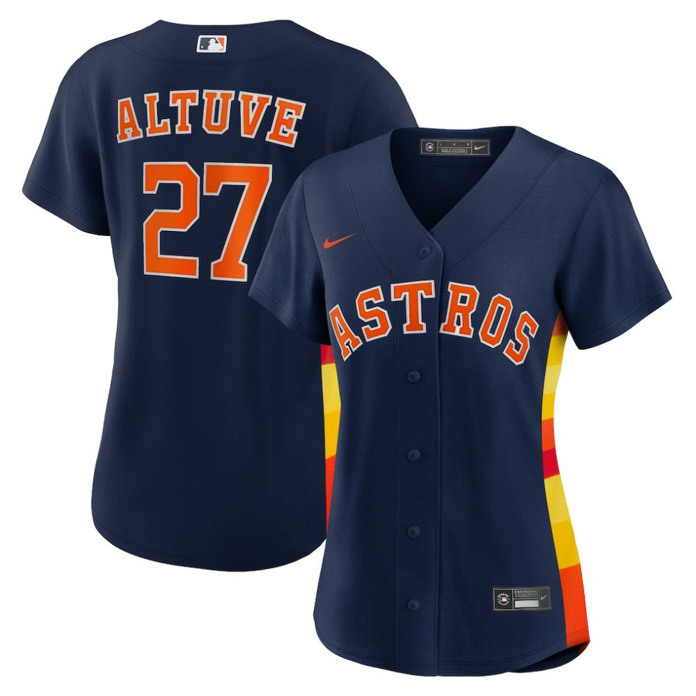 MLB Jose Altuve Houston Astros Nike Women's Alternate Replica Player Jersey
