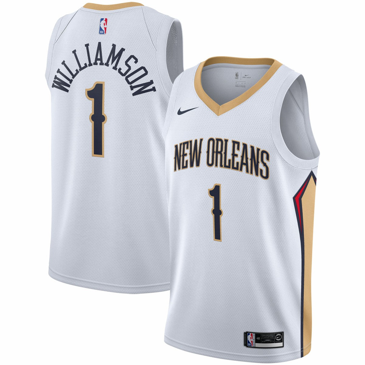 NBA Zion Williamson New Orleans Pelicans 2019/2020 Swingman Jersey