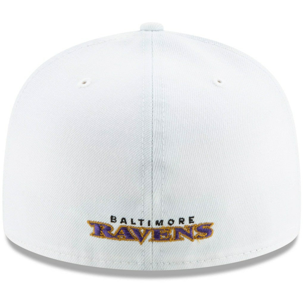 Shield Omaha 59FIFTY Fitted Hat - Baltimore Ravens